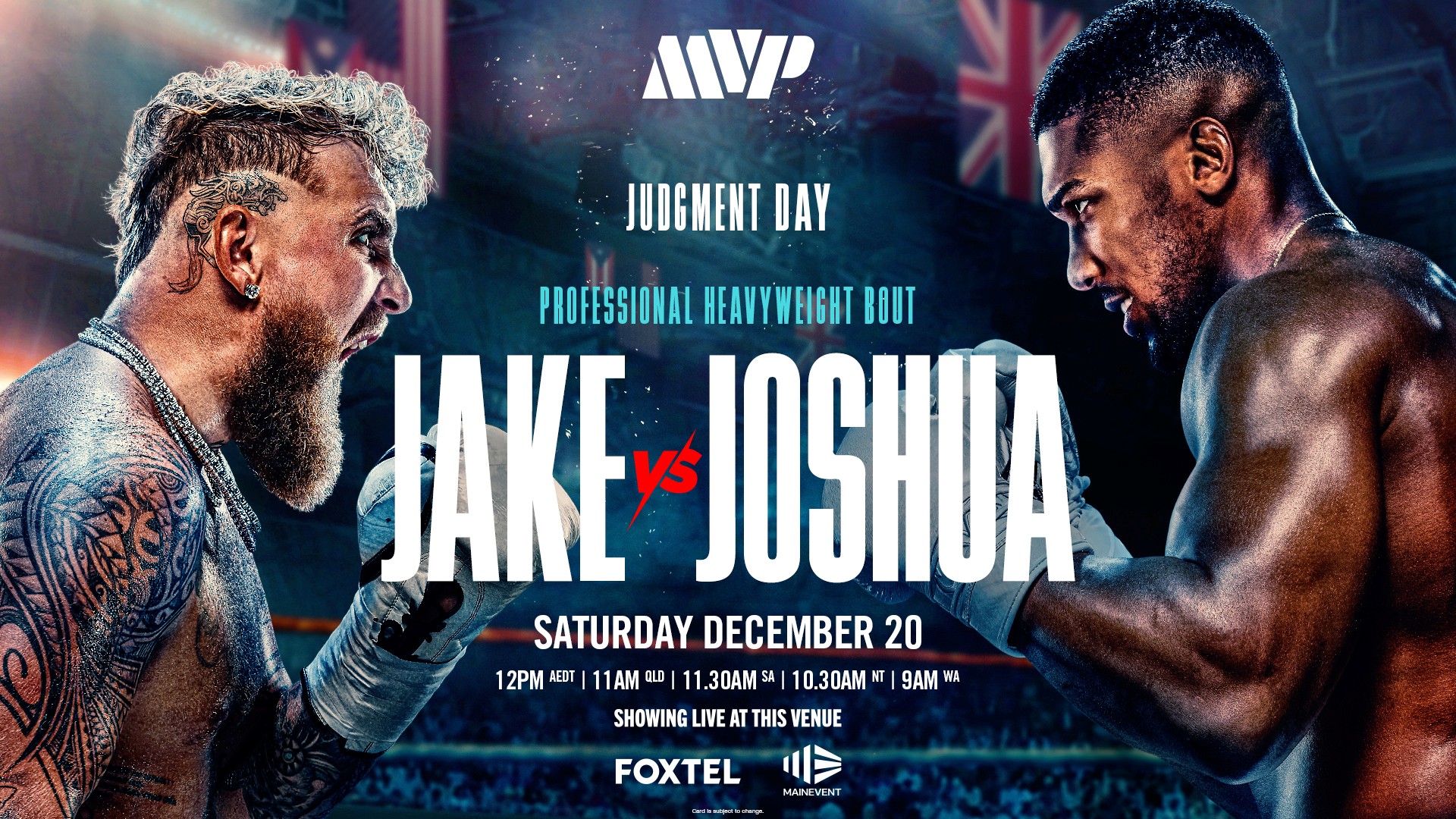 Boxing: Paul v Joshua