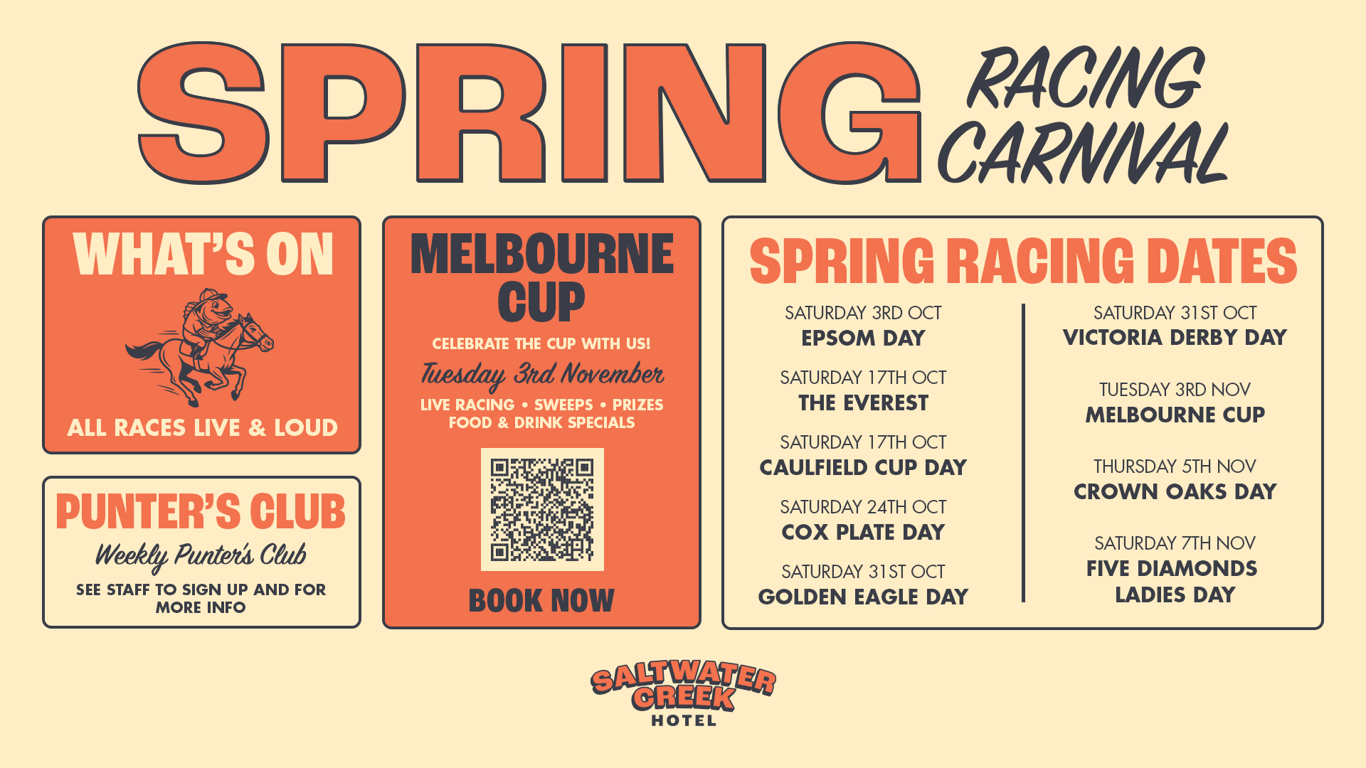 Spring Racing & Melbourne Cup